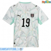 Camisa de time de futebol Áustria Christoph Baumgartner #19 Replicas 2º Equipamento Mundo 2026 Manga Curta